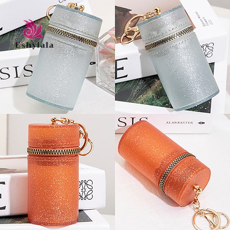 Eshylala Móc Khóa Túi Đựng Son Môi Sáng Tạo Thời Trang Tinh Tế Phụ Kiện Làm Đẹp Cao Cấp