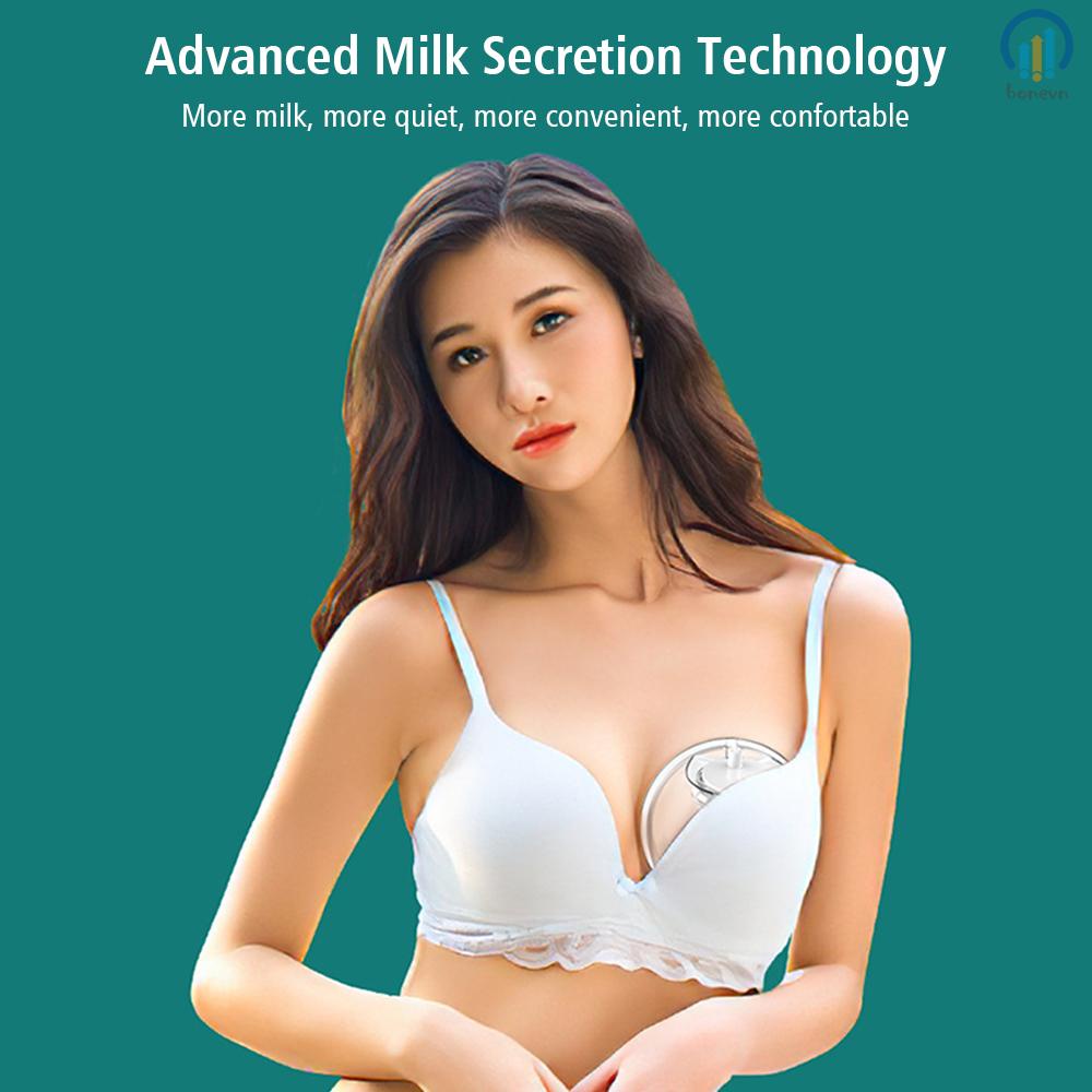 Wearable Breast Pump with 16 Adjustable Levels for Comfortable Pumping