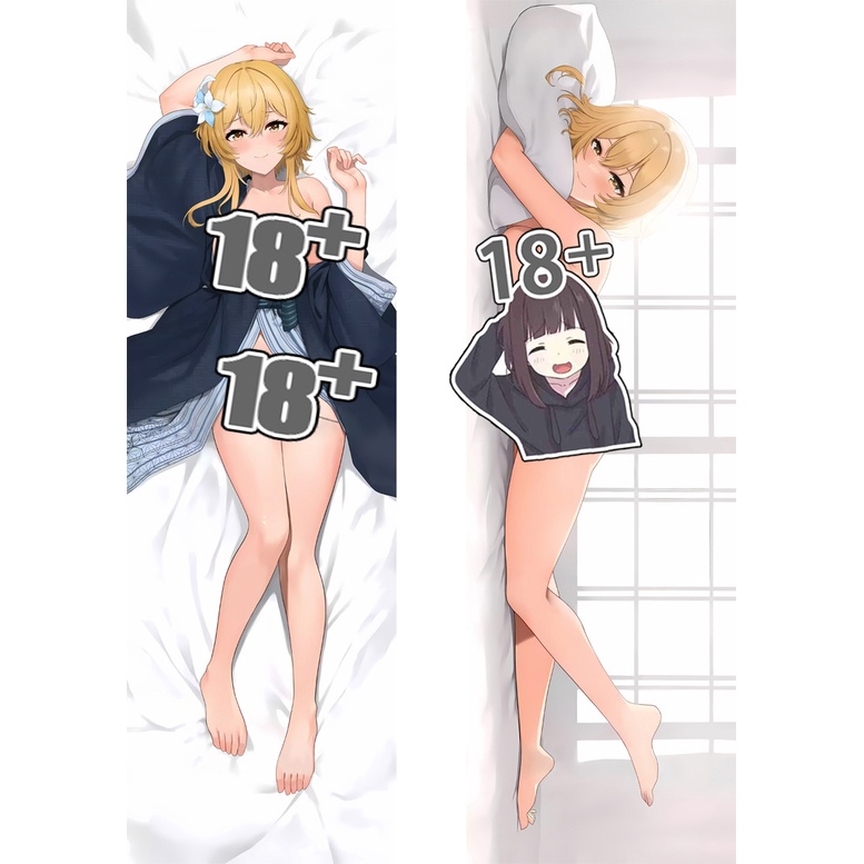 Vỏ Gối In Hình Nhân Vật game Dakim Sakura / sharurotto / clorinde / lumine Hoạt Hình Tùy Chỉnh