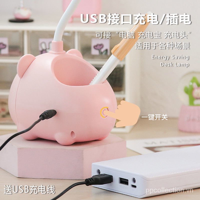 Hoạt Hình Đèn Ngủ Giữ Ấm Bảo Vệ Mắt Hình Hoạt Họa Đáng Yêu