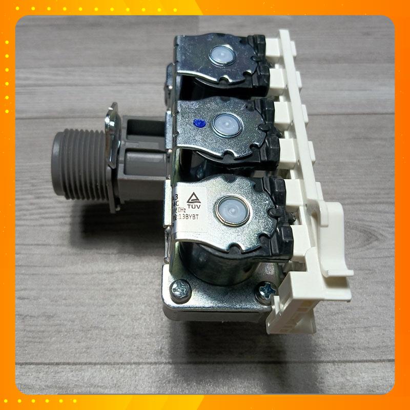 Van cấp nước ba máy giặt AQUA, van điện từ mg aqua valve 220V-240V 3 cổng hàng Mới