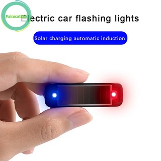 Parucutin Đèn led mini Cảnh Báo An Ninh Không Dây Sử Dụng Năng Lượng Mặt Trời Chống Trộm