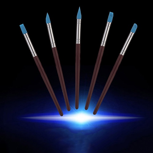 Giày Thể Thao sujianxia sujianxia Năng Động Hợp Thời Trang| Set 5 Bút silicone Chạm Nổi Trang Trí Móng Tay diy