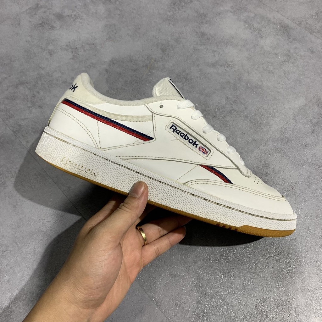 2hand Giày Reebok Club C 85 MU White Excellent Red FW4299 SIZE 41 PVN9591