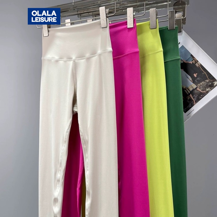 OLALA LEISURE Quần Legging Thể Thao Lưng Cao Năng Động Thời Trang
