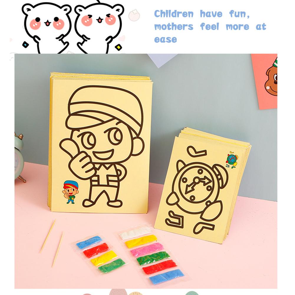 Cát Đầy Màu Sắc Đồ Chơi Cho Trẻ Em c5j2