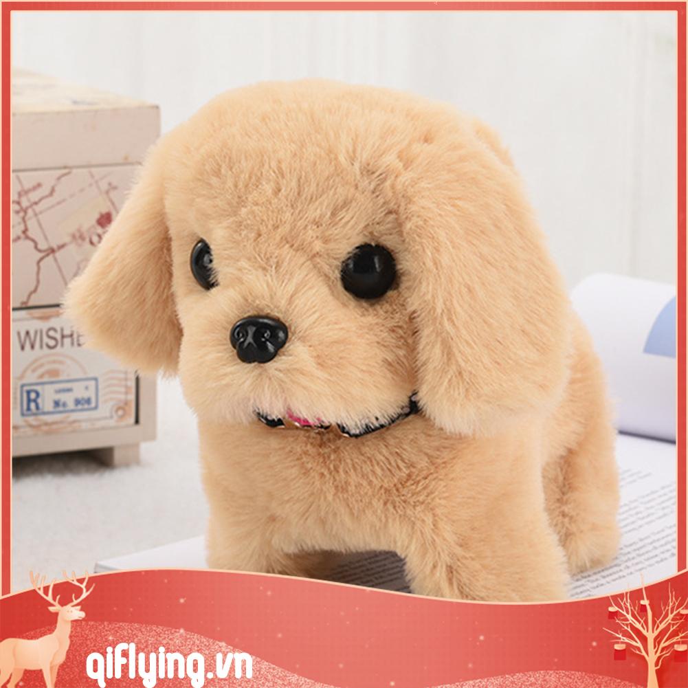 Chó robot Nhồi Bông Chạy Bằng Pin Trang Trí Nhà Cửa