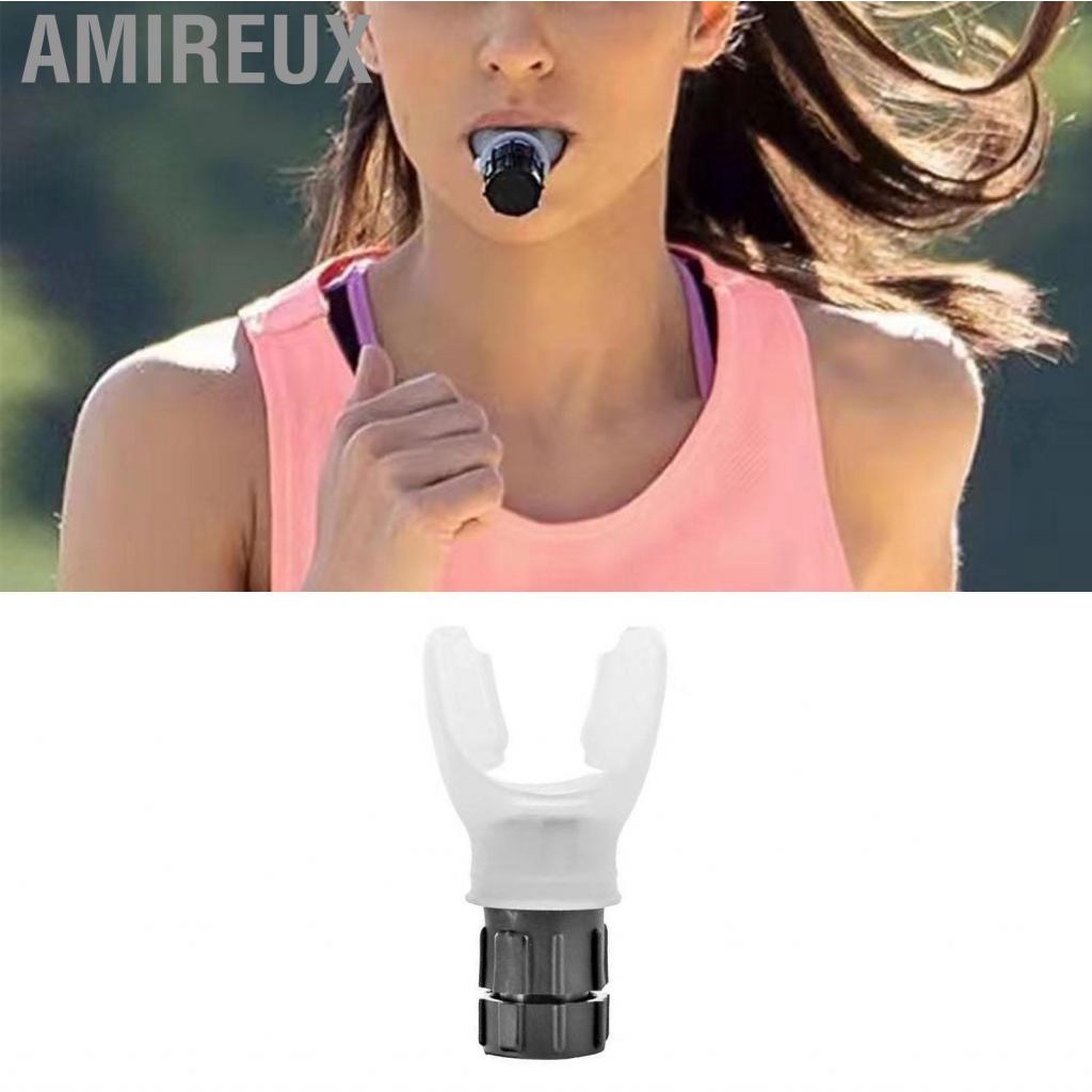 Amireux Lung  Training Device  Increasing Vital Portable Easy To Clean Adjustable  Exerciser Expander for Sports