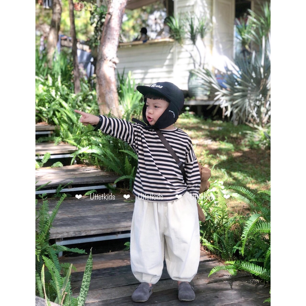 QUẦN NHUNG PHONG CÁCH HÀN QUỐC FORM THỤNG DÀNH CHO BÉ GÁI VÀ BÉ TRAI