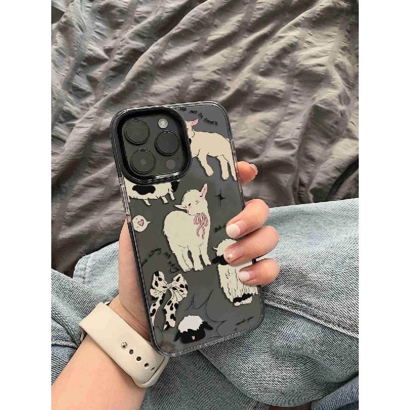 Ốp Điện Thoại Họa Tiết Lạc Đà alpaca qyjs 15pro Cho iphone 14plus new 13promax / 12 / 11 14promax 11promax 12promax 13promax 15promax