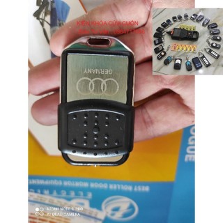 Tay điều khiển cửa cuốn 8 mã gạt 433 mhz Inox - chất lượng cao