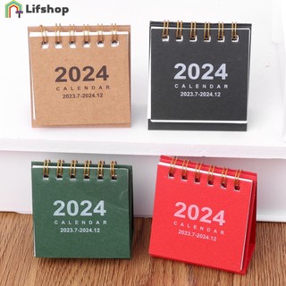 Lịch để bàn 2024 mini kiểu dáng đơn giản dễ thương