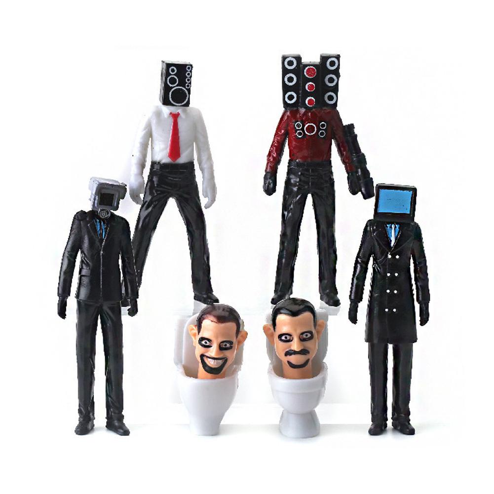 Skibidi Mô Hình Nhân Vật Trượt Tuyết g9v6 Trang Trí Nội Thất Xe Hơi