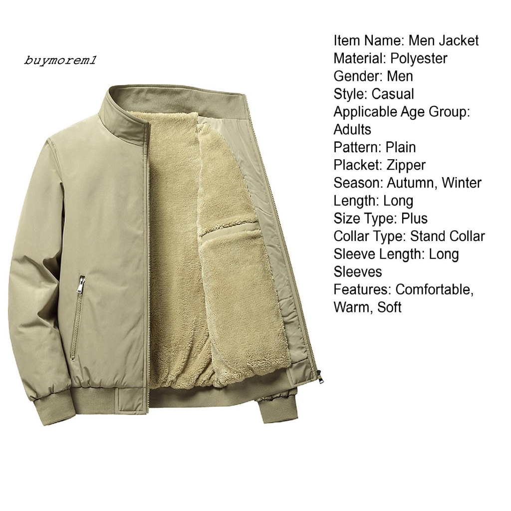 Bu Áo Khoác Lót Lông Cừu Dày Dặn Giữ Ấm Mùa Đông Với Lớp Lót Sành Điệu Cho Nam