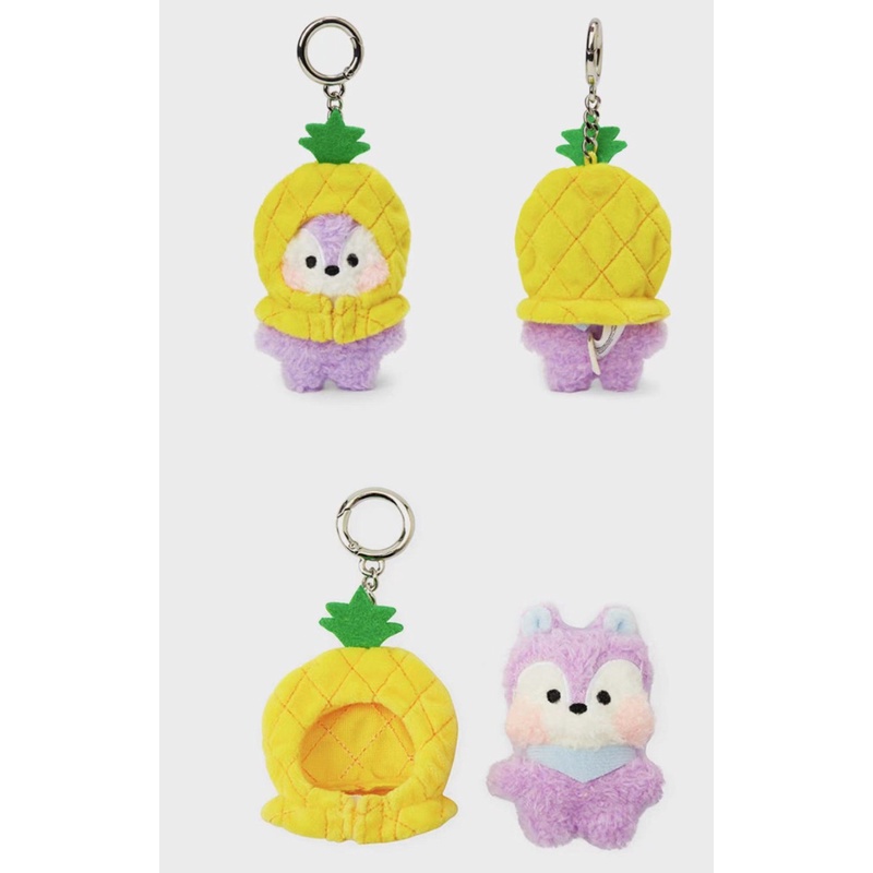 Móc Khóa Búp Bê Hoạt Hình kpop rj chimmy mini Dễ Thương bts