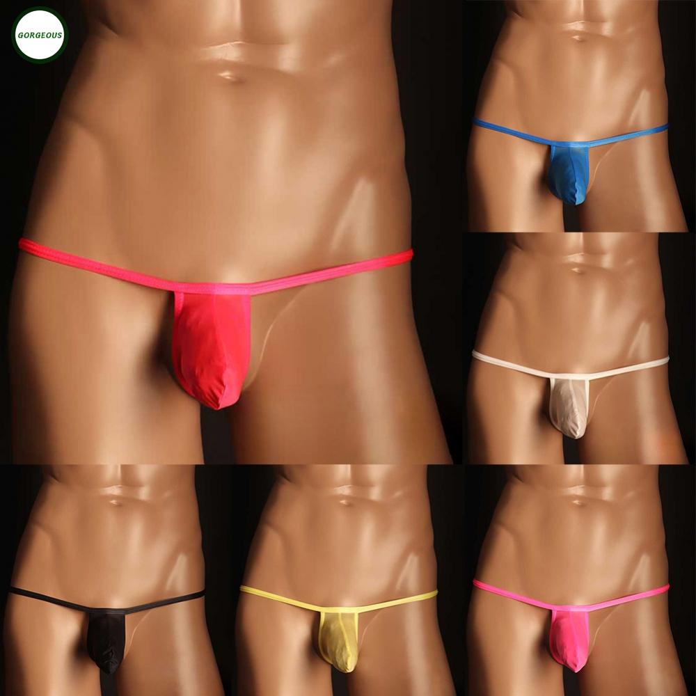 New Coming~Underwear Black Blue Ice Silk Low Waist New Pink Pouch Red Solid Color#Home Essentialses