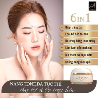 Kem Face Pháp A cosmetics dưỡng trắng da mặt 50g, dưỡng da sáng mịn đều màu da