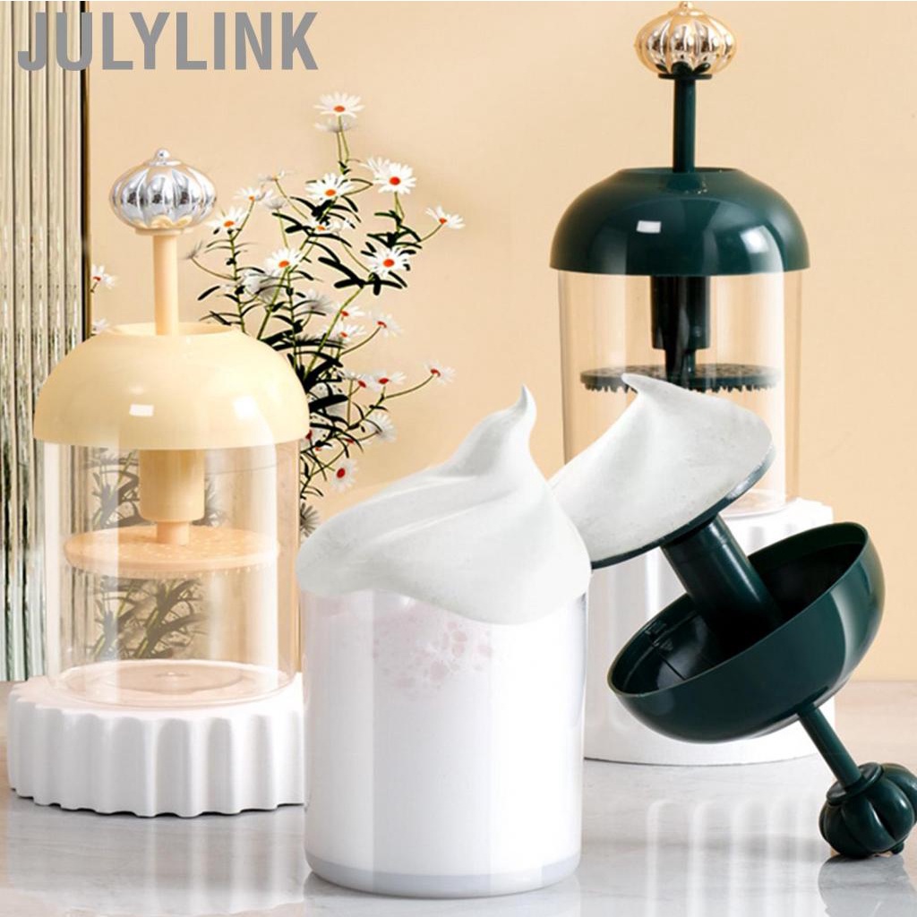 Julylink Rich  Foamer  Rebound Portable Fast Foaming Clear Facial  Foam Cup for Travel