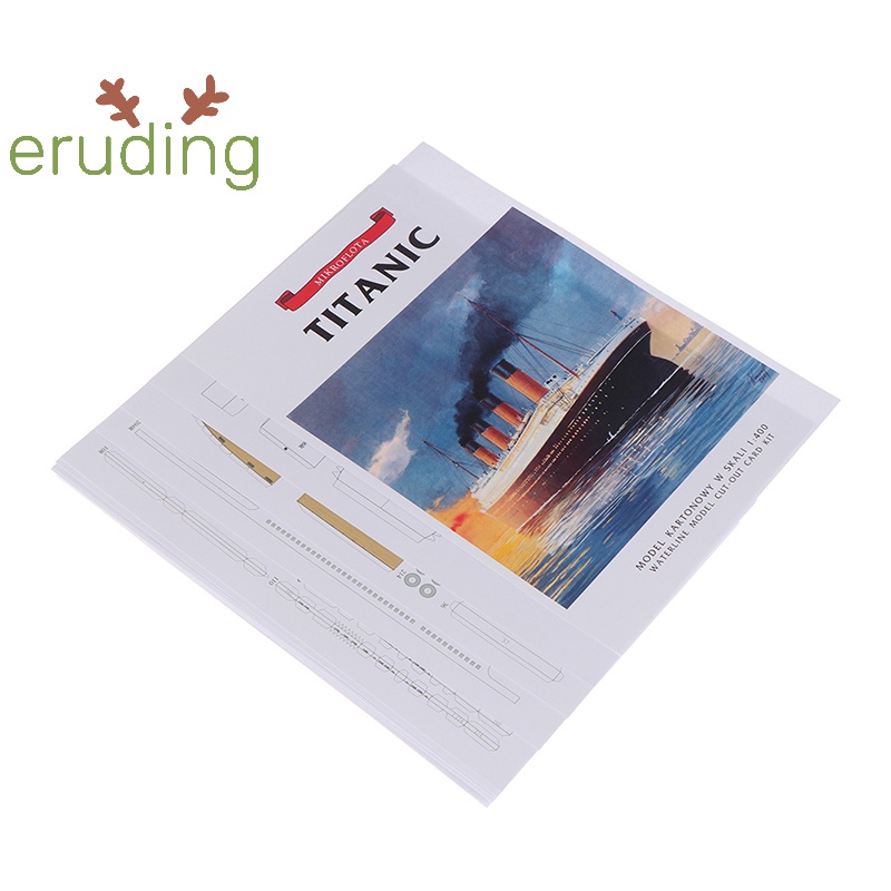 Bộ Mô Hình Tàu titanic 3d Bằng Giấy Tỉ Lệ 1: 400 diy