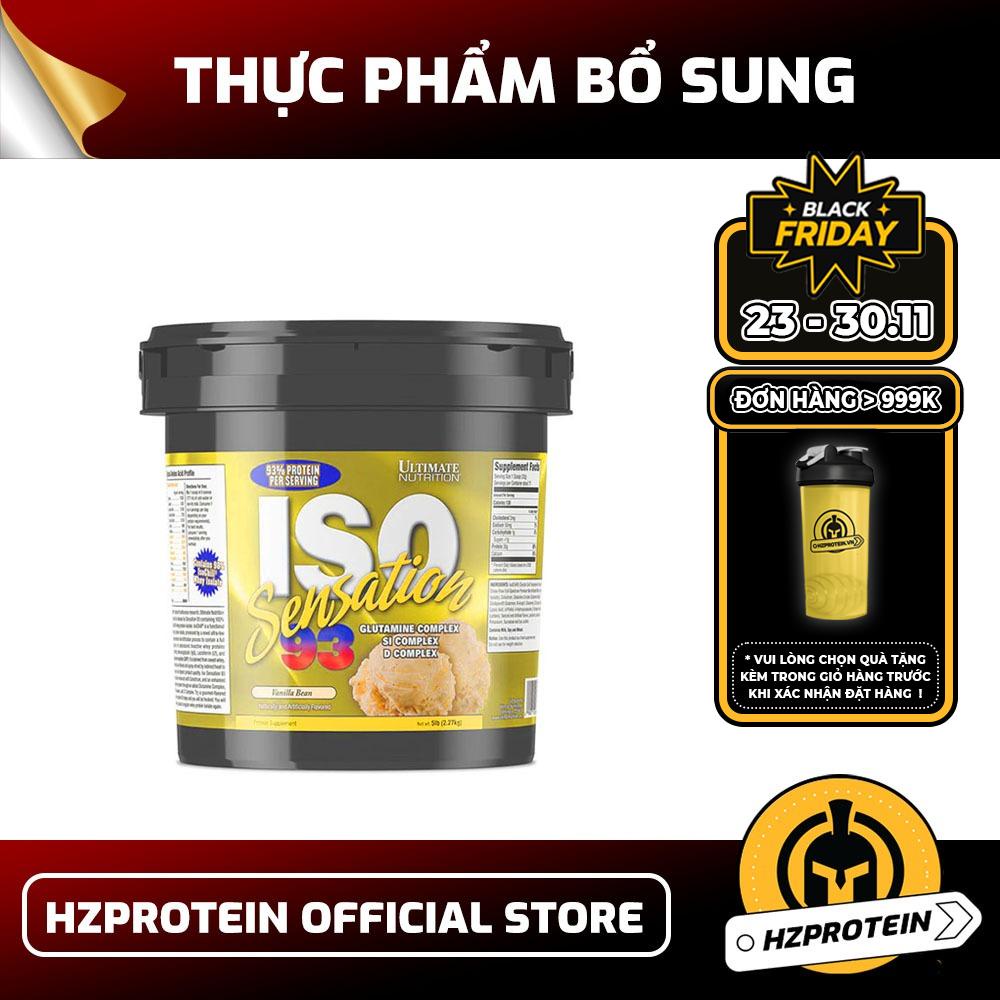 ULTIMATE NUTRITION ISO SENSATION 93 - ISO93 WHEY PROTEIN ISOLATE, SỮA WHEY PROTEIN ISO 93 HỖ TRỢ PHÁT TRIỂN CƠ BẮP