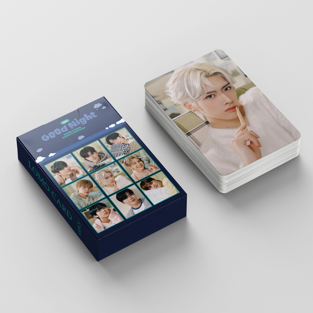 ZB1 Album GOOD NIGHT Photocard ZEROBASEONE 2024 Season‘s Greetings Lomo Card