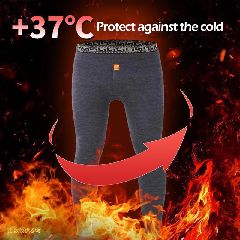 Quần Legging Dài Mềm Mại Giữ Ấm Mùa Đông Thoải Mái Cho Nam