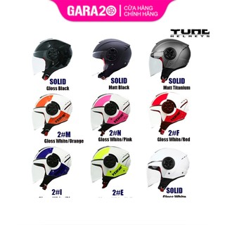Mũ bảo hiểm 3/4 YOHE 851 (màu trơn) - GARA20
