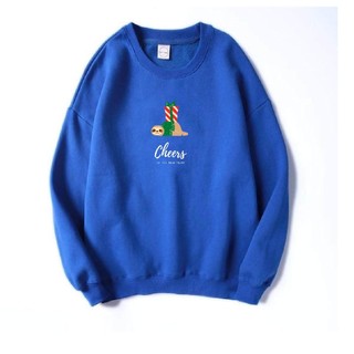 Áo nỉ sweater  2026 có bigsize 110kg cặp đôi nam nữ local brand vải nỉ lót bông dày mùa đông MY DNA Cheers