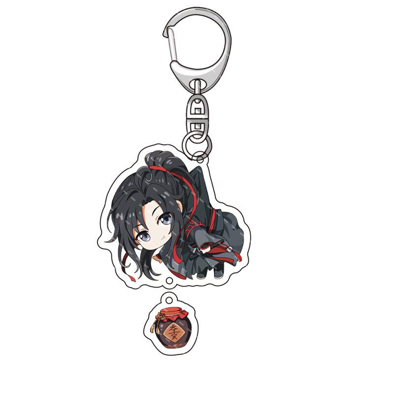 Móc khoá Ma Đạo Tổ Sư Kim Lăng Giang trừng Ngụy Anh Lam Trạm Lam Hi Thần Phụ Kiện Trang Trí Balo Túi xách