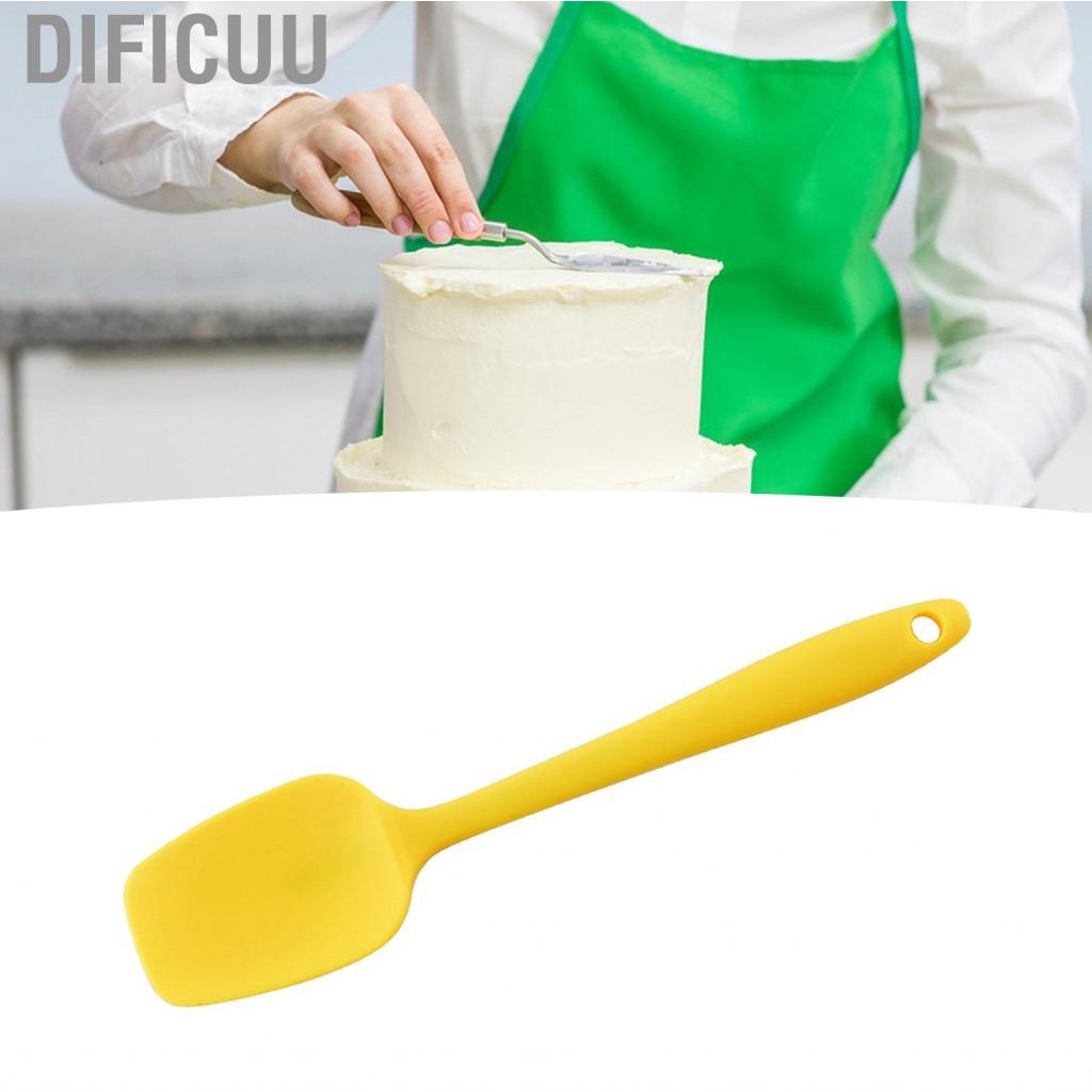 Dificuu Baking Spatula  Comfortable Grip Versatile Silicone Cooking for Kitchen