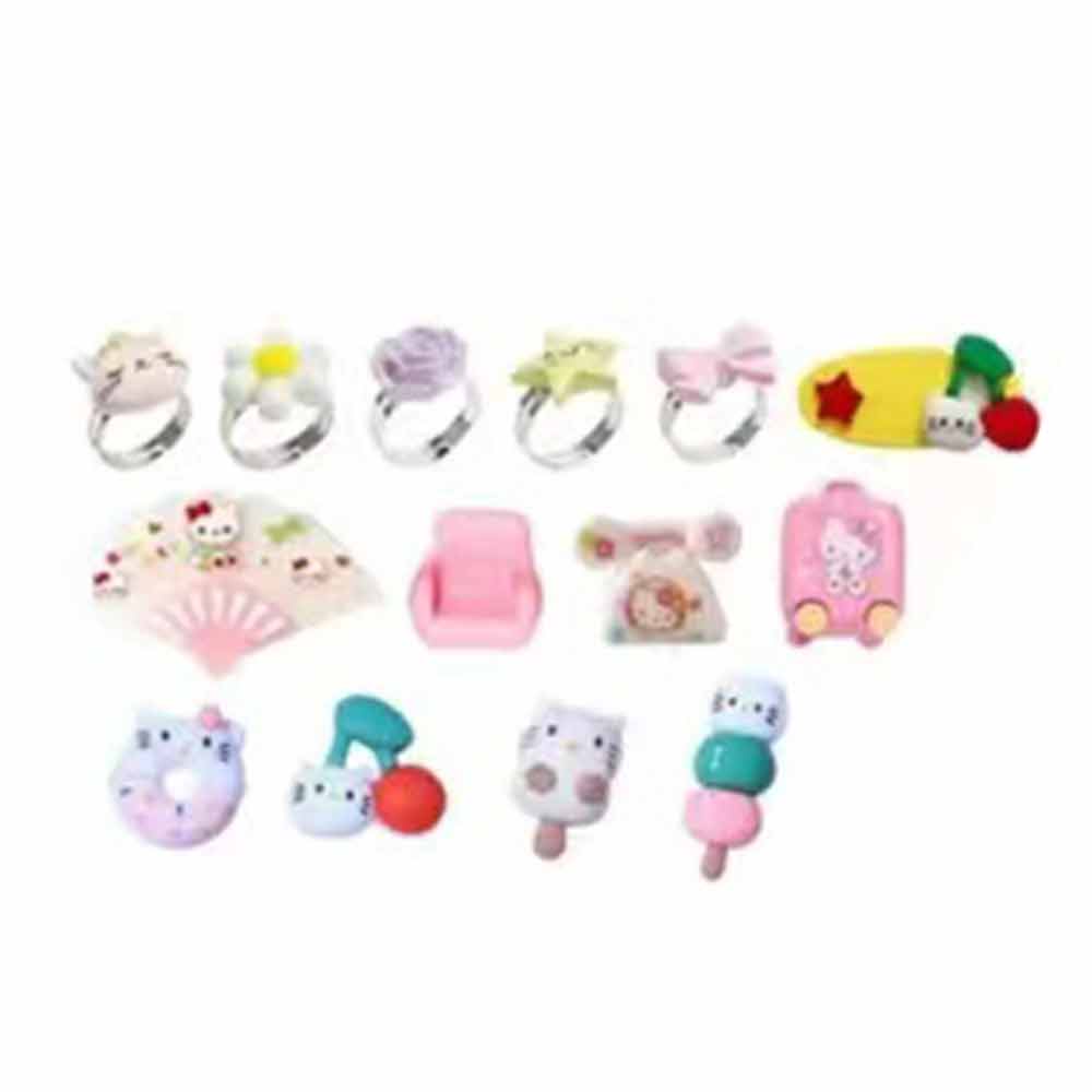 24Days Christmas Hello Kitty Figure Countdown Advent Calendar 2024 Surprise Gift