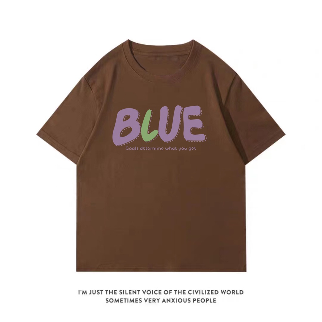 HIIXIIVI Áo Thun 100% cotton oversize Phong Cách Hàn Quốc Thời Trang unisex 2024