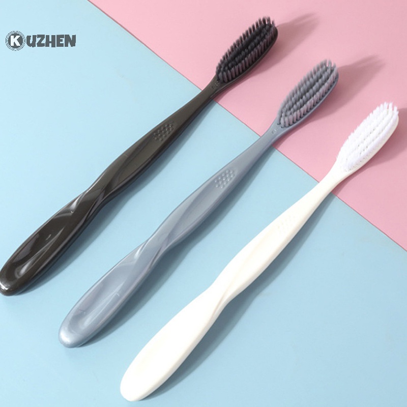 Kuzhen 1 Bàn Chải Đánh Răng Lông Siêu Mềm Chăm Sóc Răng Miệng Loại Bỏ Vết Bẩn Cà Phê Cho Nam Và Nữ Bán Chạy