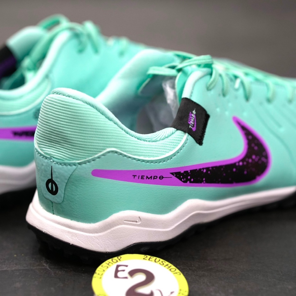 Giày bóng đá Tiempo Legend 10 Xanh Ngọc, giày đá banh cỏ nhân tạo nam đã khâu đế - 2EVSHOP