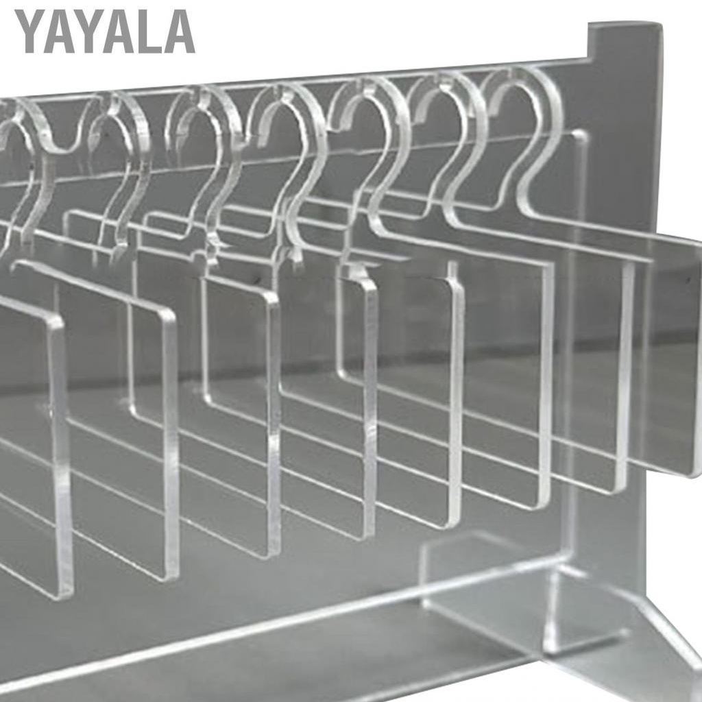 Yayala Hangers Nail Display  Hanger 10pcs Acrylic Hanging for Organizer