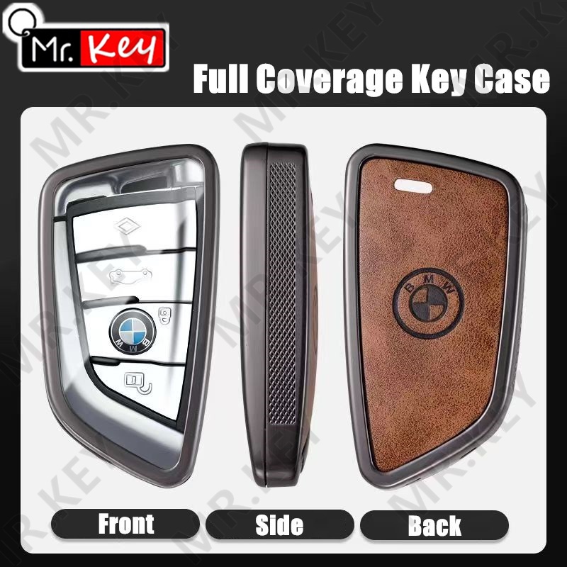 Bao Da Chìa Khóa Xe Hơi Bằng Hợp Kim Kẽm Cho bmw 3 4 5 series 320i 530i 550i f20 f21 f30 f31 f25 f01 f02