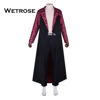 ONE PIECE Dracule Mihawk Cosplay Costume Cos Suit Anime Game Man Suit Plain Playsuit Trang phục Cosplay Costume Cosplay Set