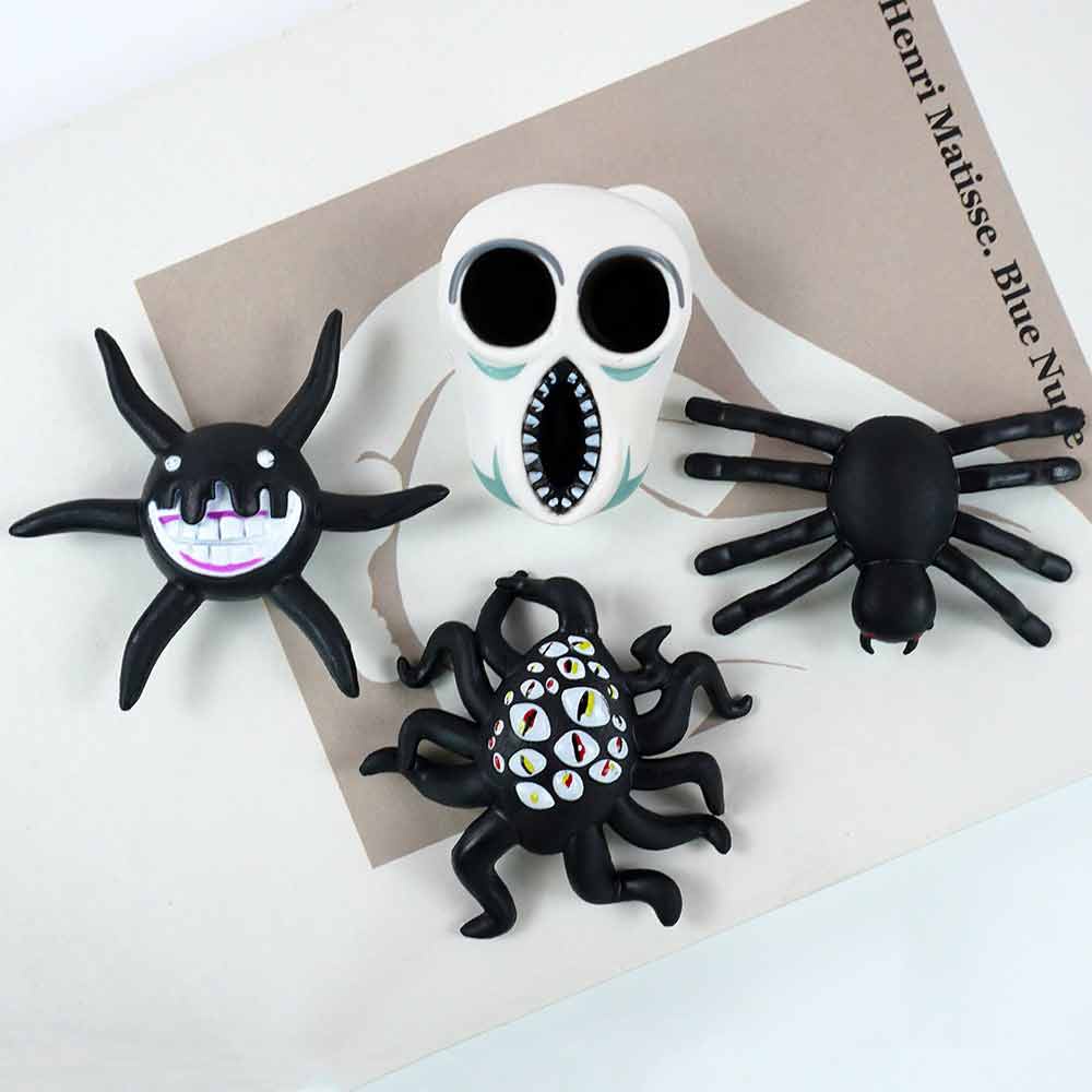 9Pcs ROBLOX GAME DOORS Action Figures Screech Glitch Monster Toy Models Gift