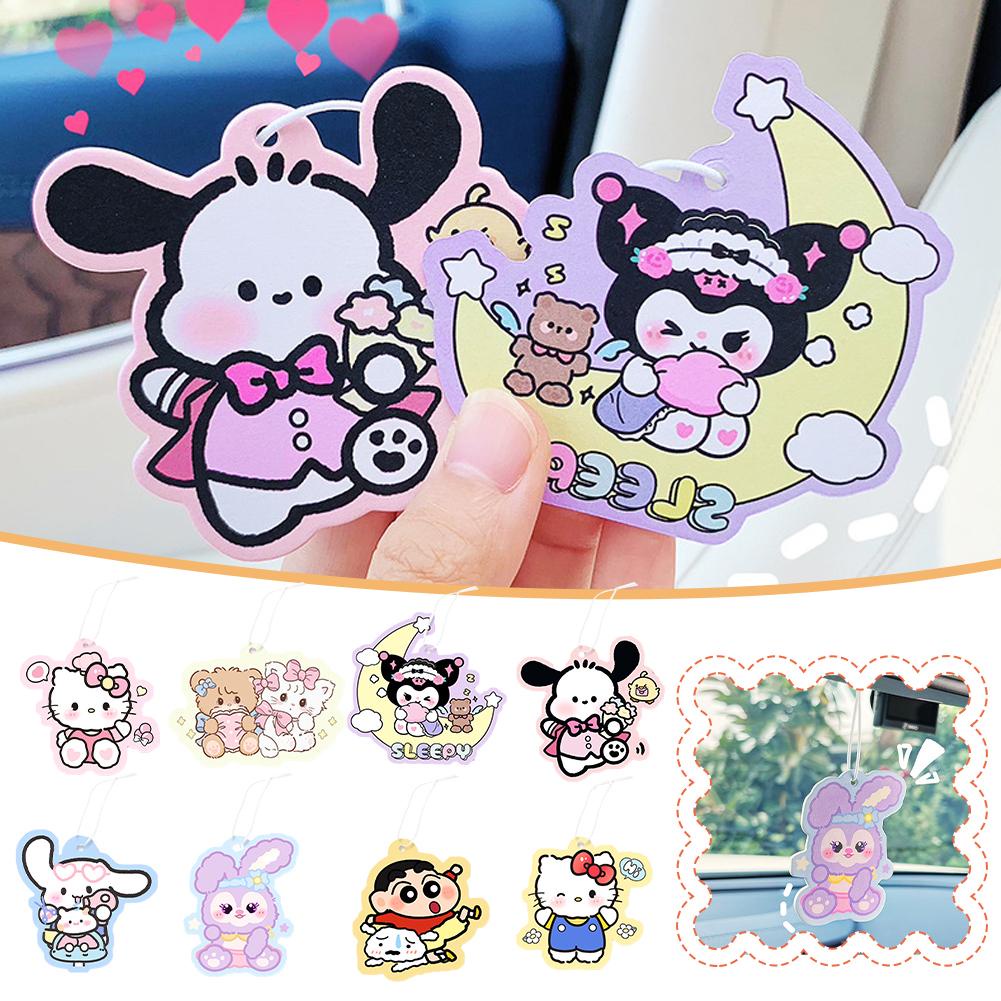 Miếng Phim Hoạt Hình Dán Trang Trí Gương Chiếu Hậu Xe Hơi q8l3