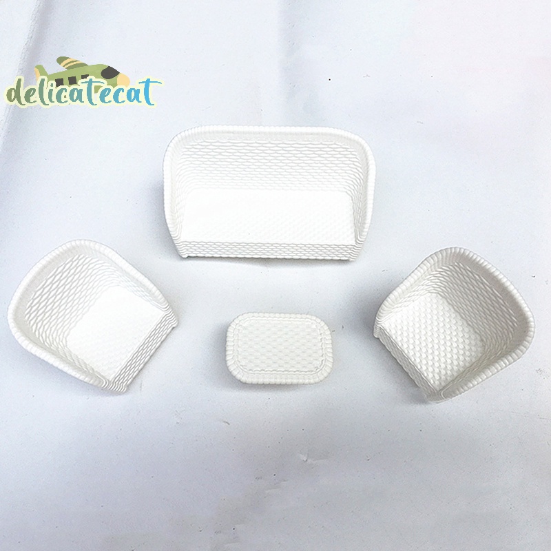 Bộ 2 Búp Bê Mây Nhỏ Màu Trắng Trang Trí Bàn Ghế sofa Phòng Khách Nội Thất