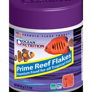 Thức ăn dạng lá cho cá biển - san hô và tôm cảnh - Prime reef flakes USA