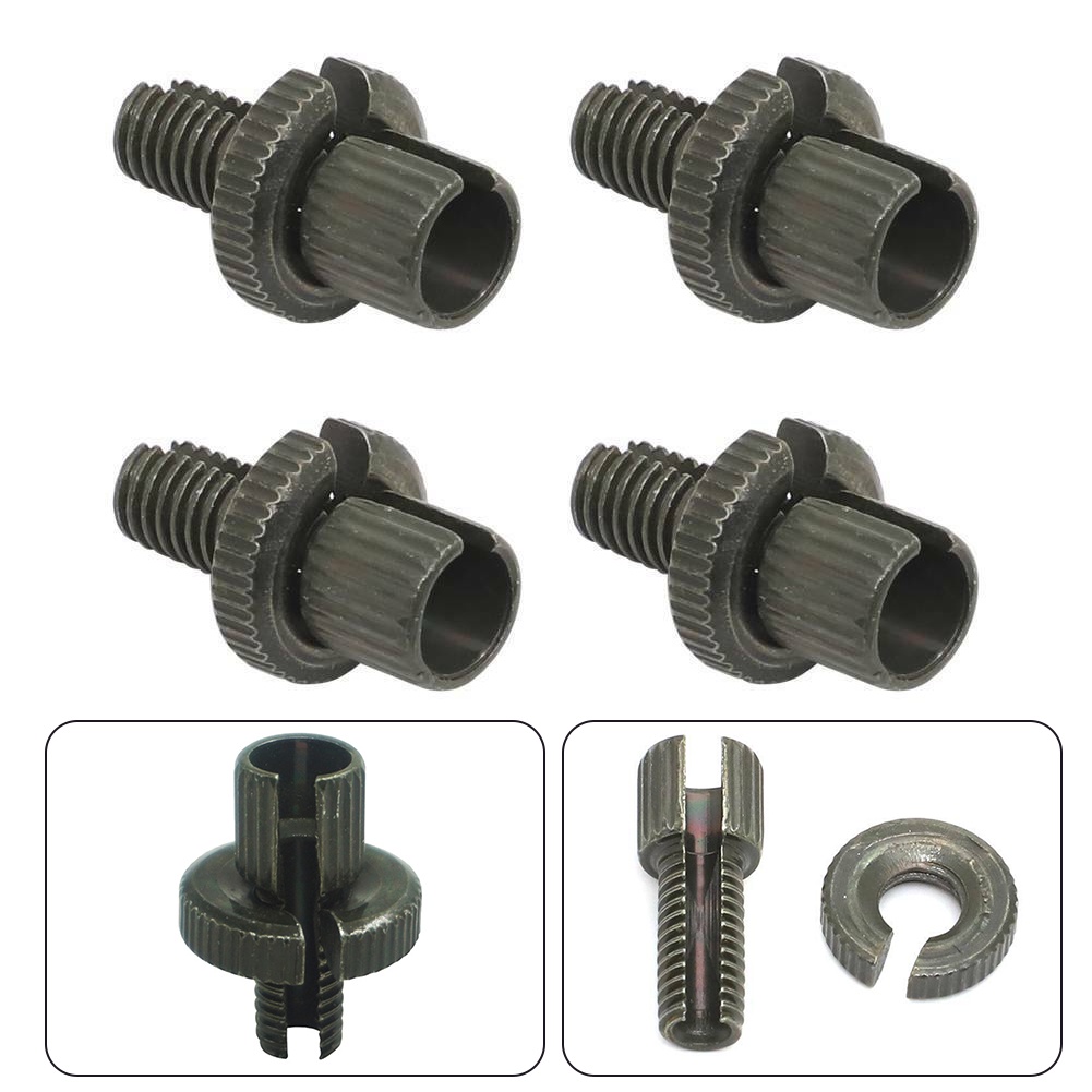 Bộ 4 Dây Cáp Phanh 8mm m8 Chất Lượng Cao Cho Xe Mô Tô