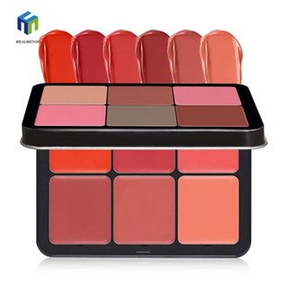 Healmeyou Bảng Phấn Má Hồng Kem Che Khuyết Điểm Tạo Khối Màu Lì Chống Thấm Nước Thời Trang Dành Cho Trang Điểm Mặt