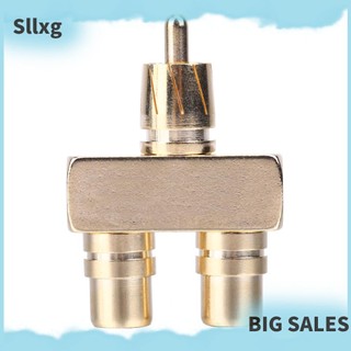 Đầu Chia 1 Cổng Cắm Sang 2 Ổ Cắm rca av Chuyên Dụng