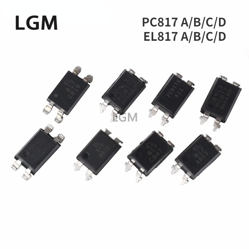 20 / 10 Chiếc PC817 EL817 A / B / C / D SOP-4 PC817C SOP4 PC817-C IC MỚI