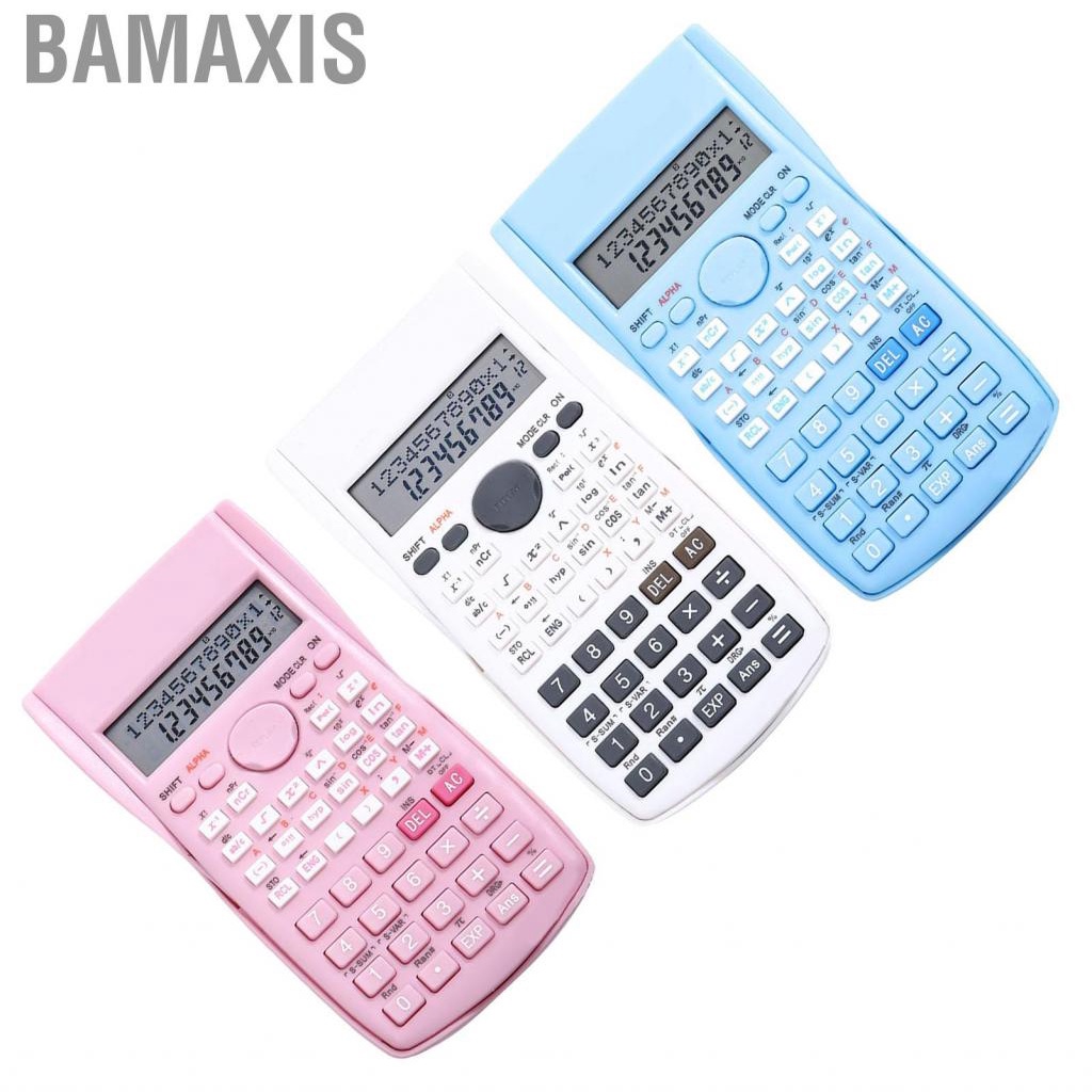 Bamaxis Scientific Calculator  Large Display Multifunction for Examination Student
