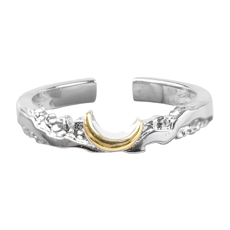 Aayetd Nhẫn Cặp Mặt Trời Và Mặt Trăng Thiết Kế niche Quà Tặng Ngày Lễ Tình Nhân Trung Quốc Cho Bạn Gái