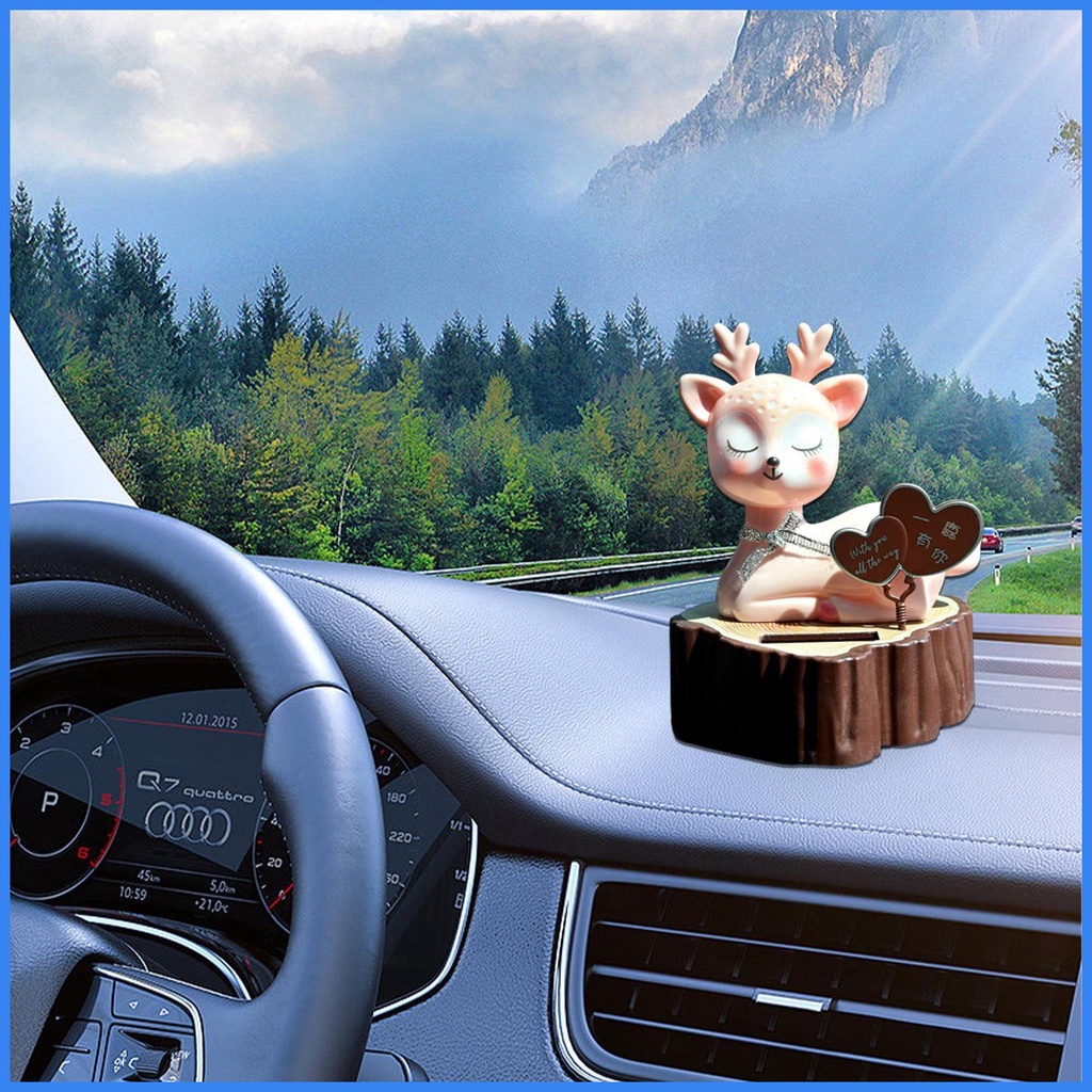 Tượng Hươu Nhảy Múa Sử Dụng Năng Lượng Mặt Trời