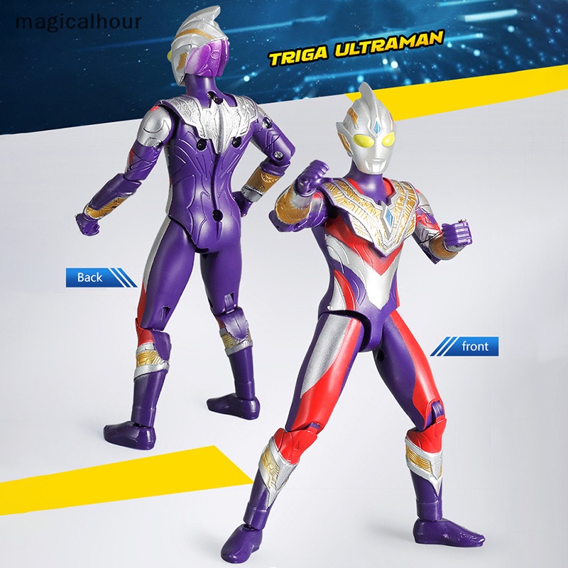 Magicalhour ^ ^ Đồ trang trí Đồ Chơi Nhân Vật Ba Anh Hùng Trong Phim ultraman shf Hợp Thời Trang tiga Real Ligao g heisei Sưu Tầm