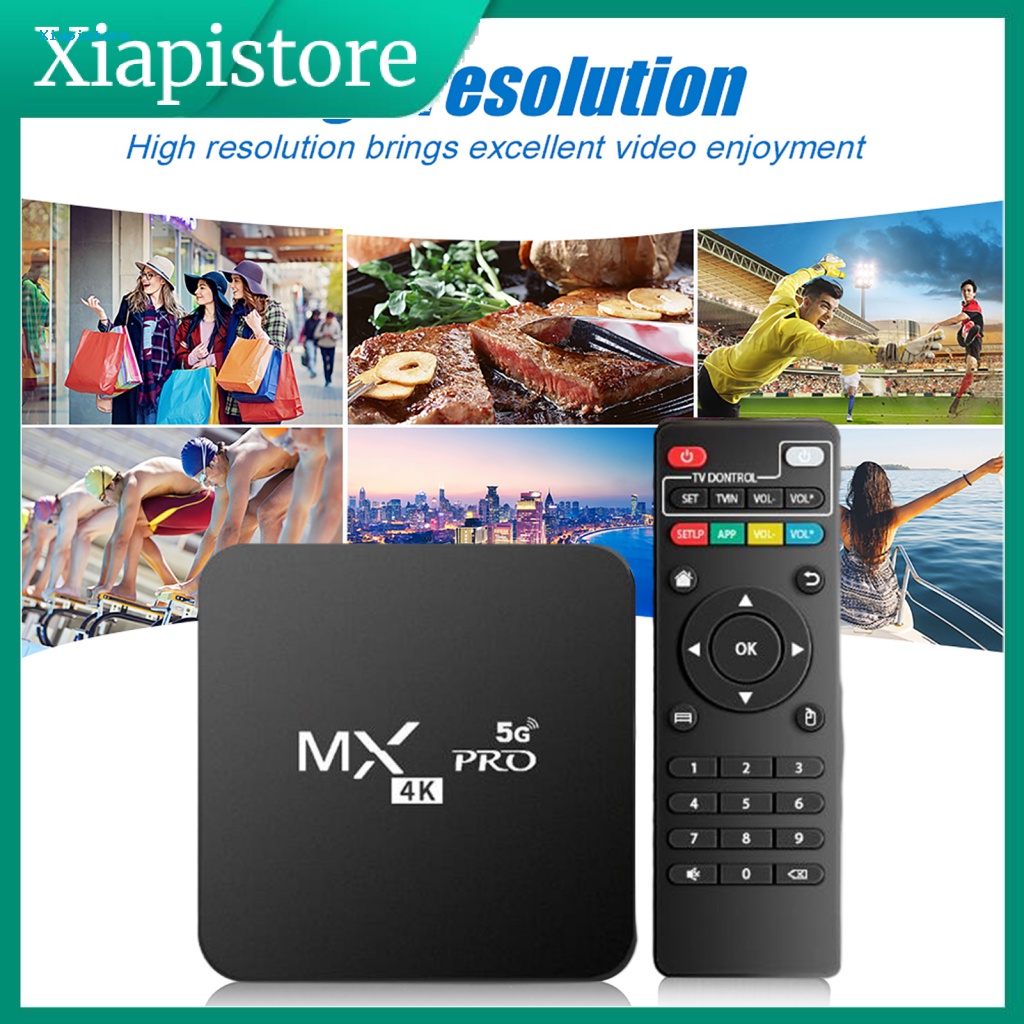 Tv box 4k 1g + 8g wifi rk3229 Và Phụ Kiện android 100